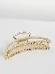 Индиго заколка-краб для волос