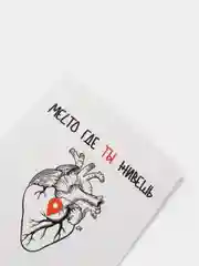 Бирюзовый мини-открытки, А6, 105*148