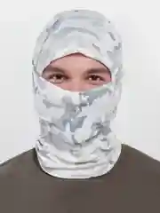 Белый балаклава камуфлированная, тактическая
