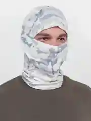 Белый балаклава камуфлированная, тактическая