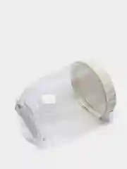 Белый банка для хранения сыпучих продуктов "LocknLock" Interlock, 700 мл