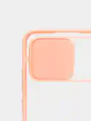 Конфетный чехол Samsung Galaxy A02s, Самсунг Галакси А02с пластиковый прозрачный с защитой камеры