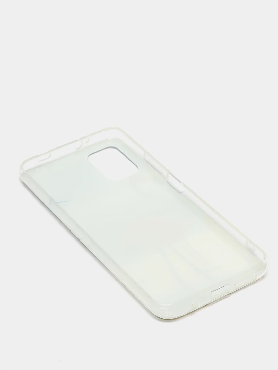 Голубой чехол Xiaomi Poco M3 с рисунком животные (Сяоми Поко М3 фламинго, тигр, леопард)