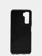Голубой чехол Huawei Honor 30s, Хуавей Хонор 30с силиконовый, имитация змеиной кожи