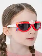 Красный очки детские, солнцезащитные, складные