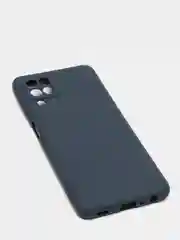 Синий чехол Samsung Galaxy A22 4G / M32 / M22 силиконовый , матовый, прозрачный, цветной