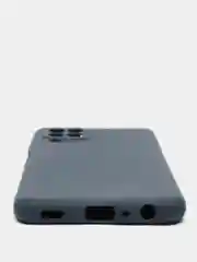 Синий чехол Samsung Galaxy A22 4G / M32 / M22 силиконовый , матовый, прозрачный, цветной