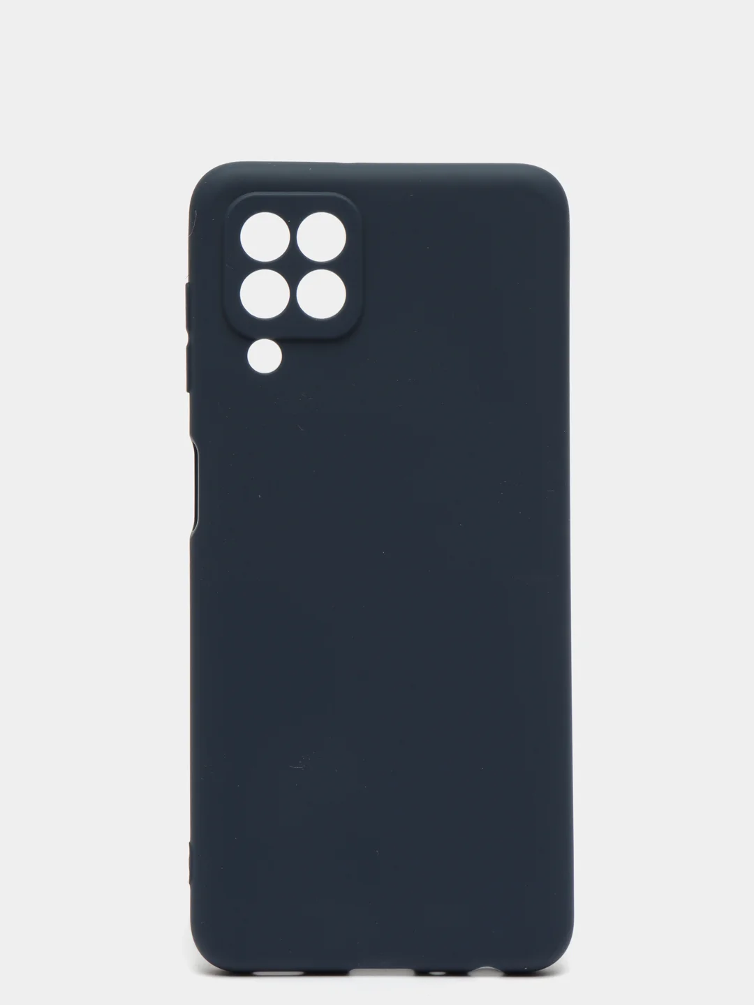 Синий чехол Samsung Galaxy A22 4G / M32 / M22 силиконовый , матовый, прозрачный, цветной