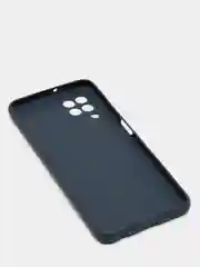 Синий чехол Samsung Galaxy A22 4G / M32 / M22 силиконовый , матовый, прозрачный, цветной