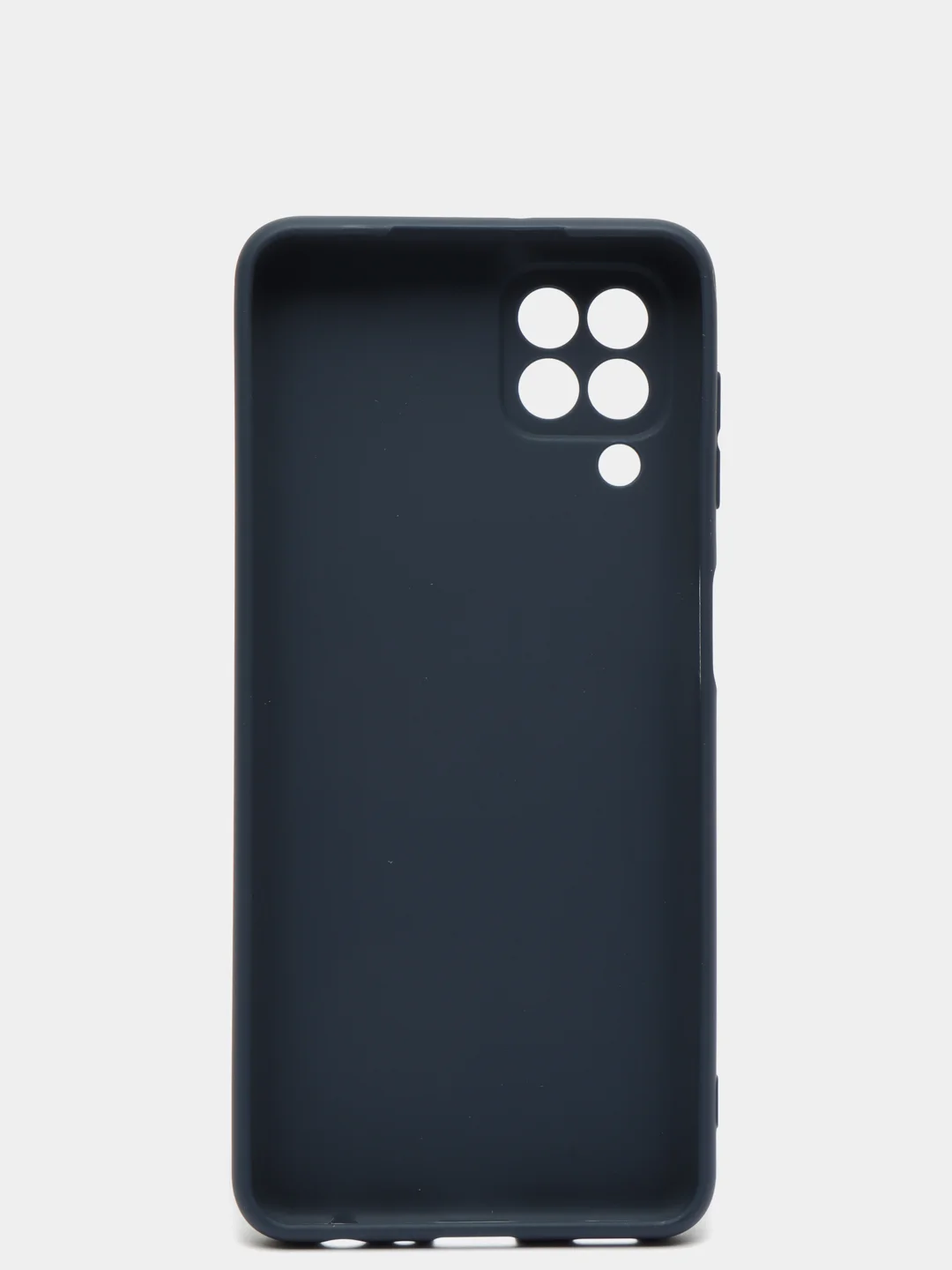 Синий чехол Samsung Galaxy A22 4G / M32 / M22 силиконовый , матовый, прозрачный, цветной