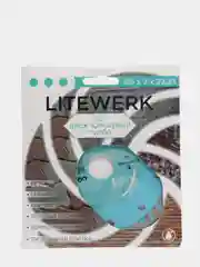 Диск алмазный турбо, по бетону/кирпичу/камню, LiteWerk (125-230 мм)