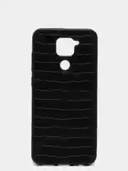 Чехол для Xiaomi Redmi 7A/Note 8T/Note 9/9S/Note 10/10 Pro матовый, вставка из кожи