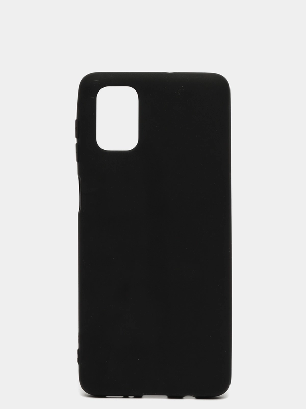 Чёрный матовый чехол Samsung M11, M12, M22 M32, M21 M30S, M31 M31S M51, A11 A12 A22