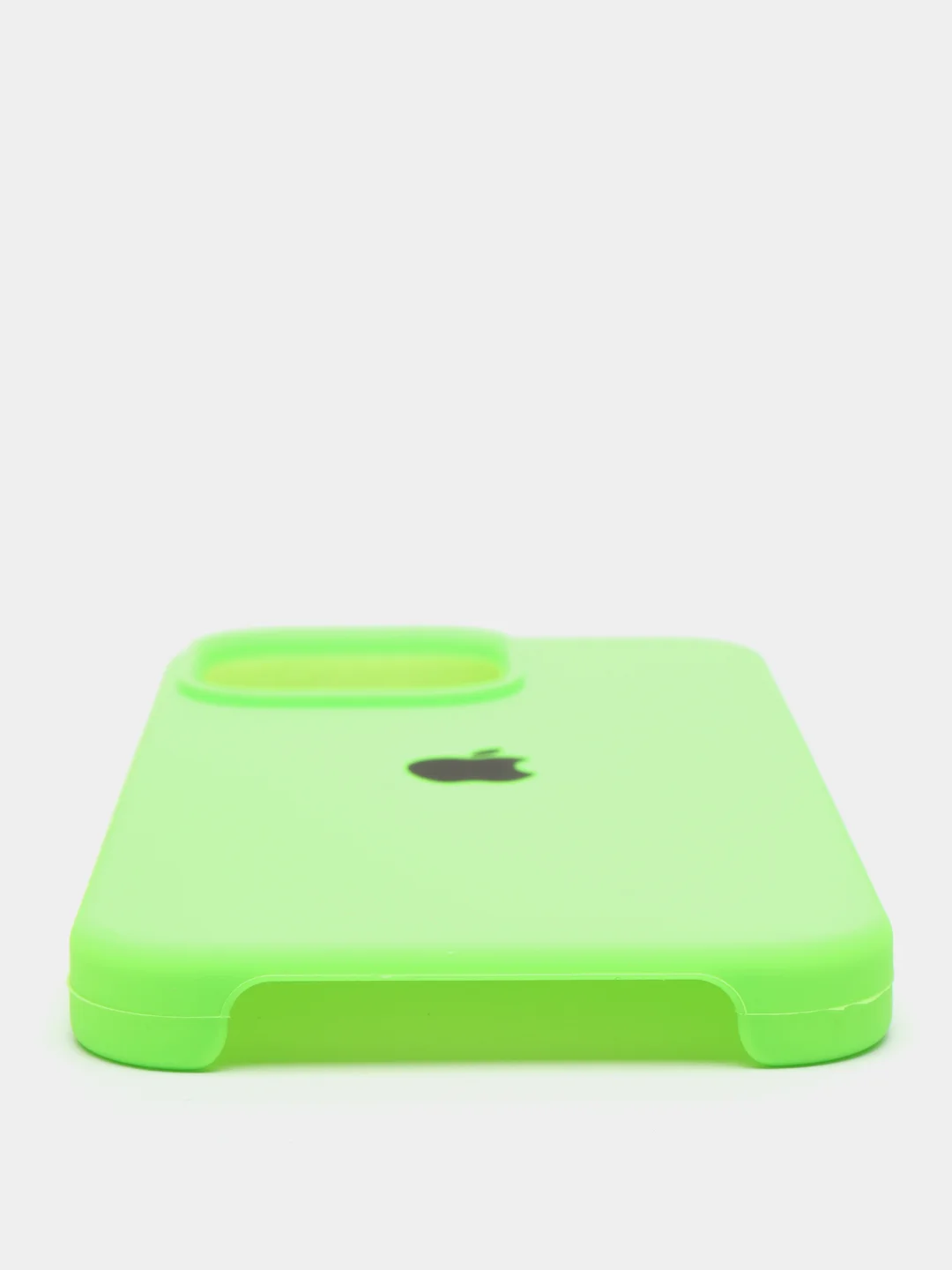 Салатовый чехол Silicone Case для iPhone 13 / 13 Pro / 13 Pro Max с открытым низом