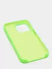 Салатовый чехол Silicone Case для iPhone 13 / 13 Pro / 13 Pro Max с открытым низом