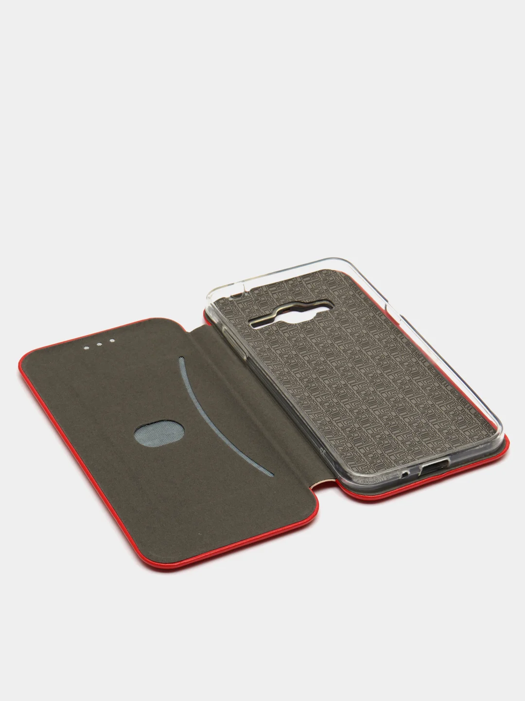 Красный чехол книжка на Samsung Galaxy J3 2016 (J310 / J320), Самсунг Галакси Джи3 (Джи310 / Джи320)