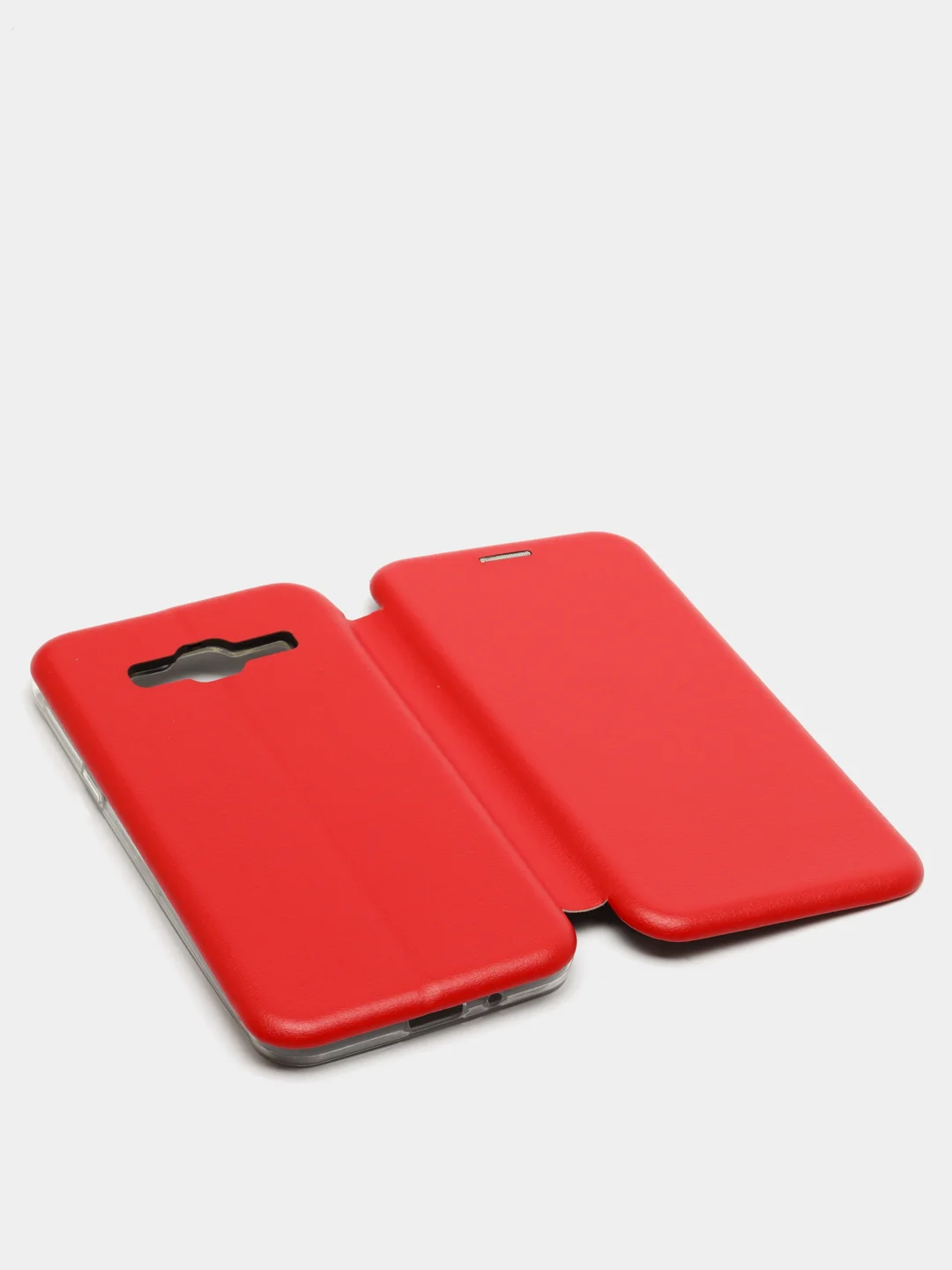 Красный чехол книжка на Samsung Galaxy J3 2016 (J310 / J320), Самсунг Галакси Джи3 (Джи310 / Джи320)