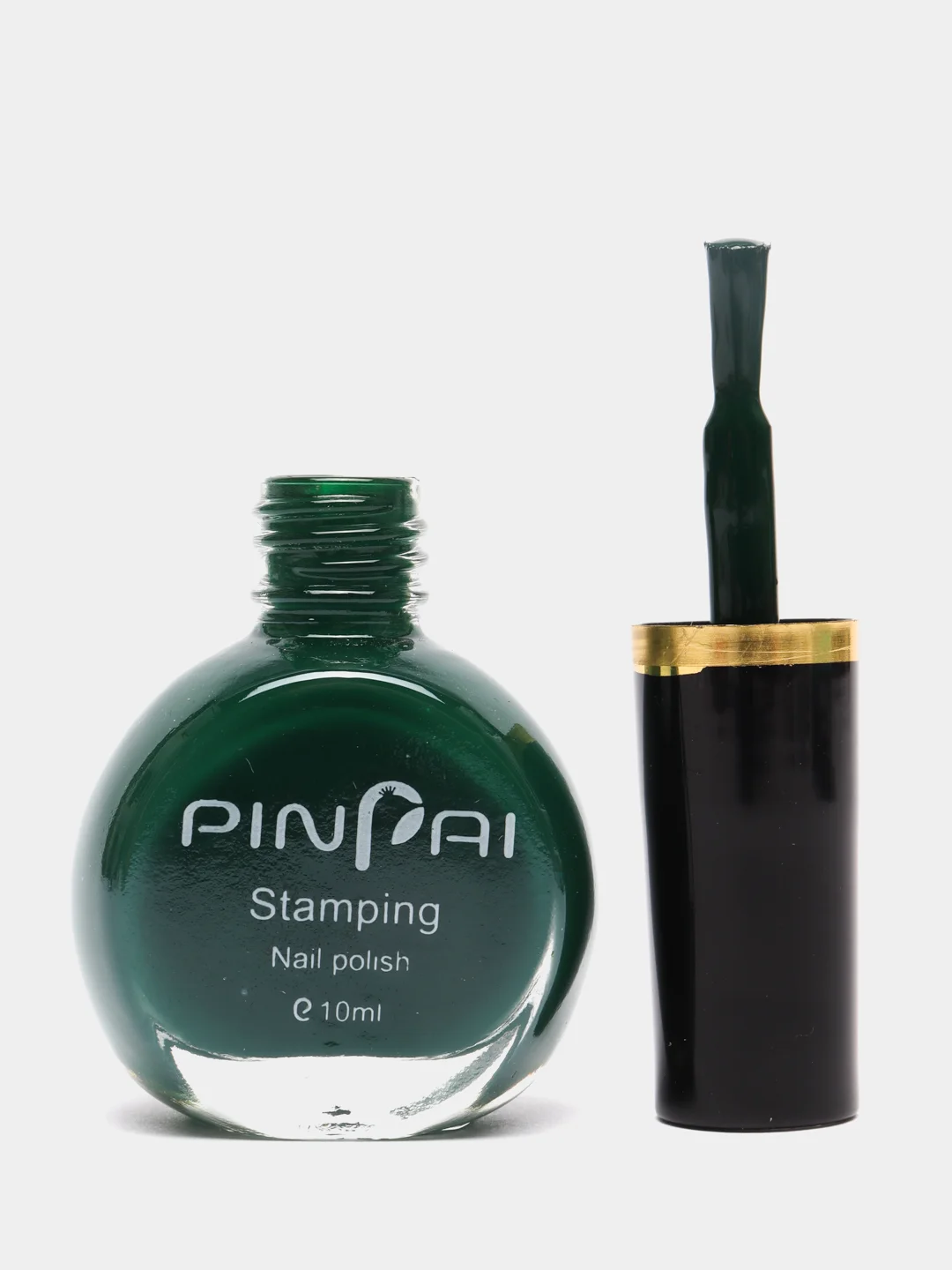 Зеленый лак для стемпинга "PinPai"