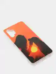 Медный чехол Samsung Galaxy A32 4G чехол силиконовый с рисунком (Самсунг Галакси А32)