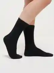 Черный носки женские, шерстяные Ангора