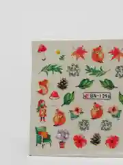Лавандовый наклейки для дизайна ногтей "Животные", слайдеры