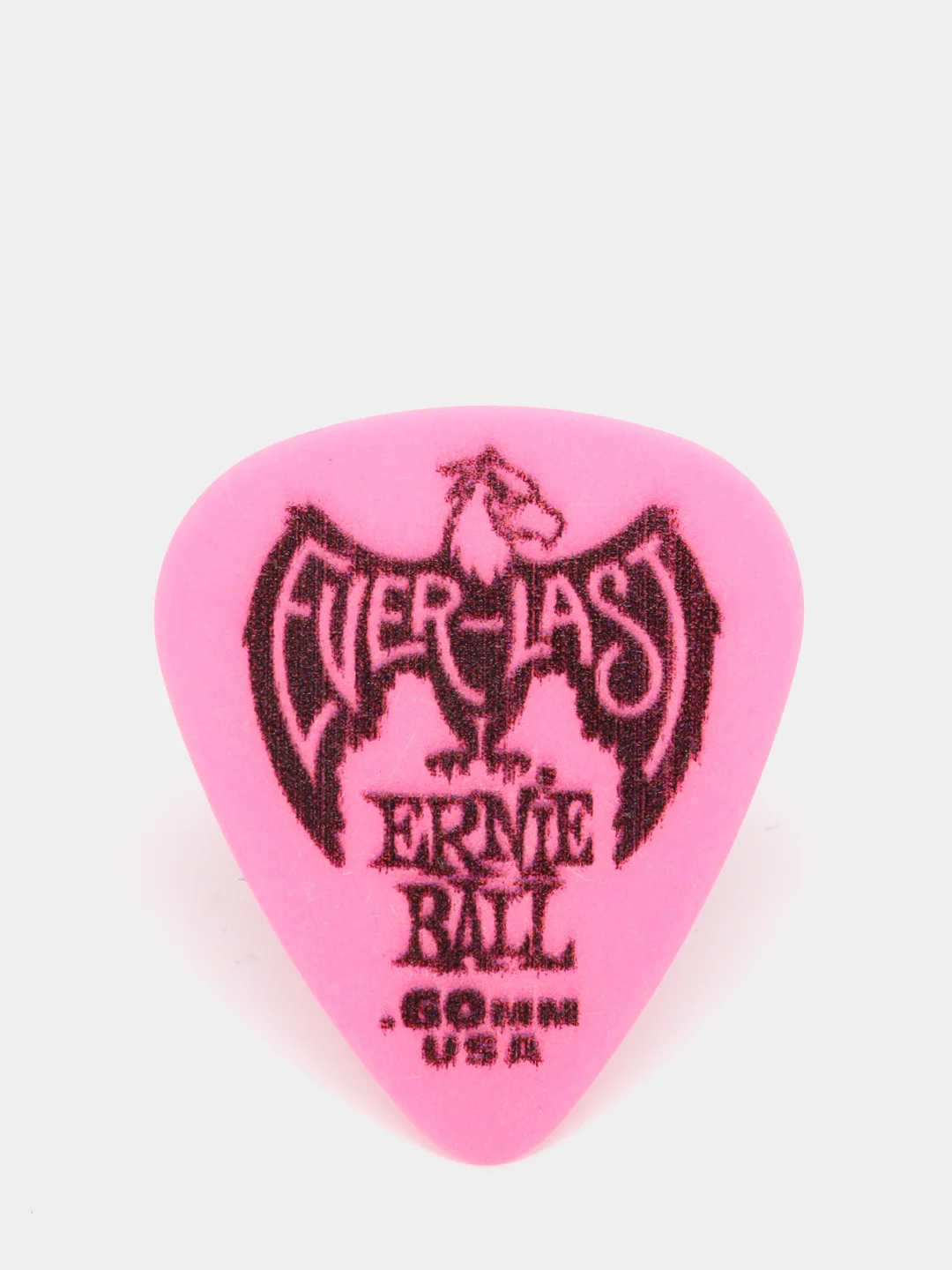 Розовый медиатор гитарный Ernie Ball, с противоскользящим покрытием, разноцветные