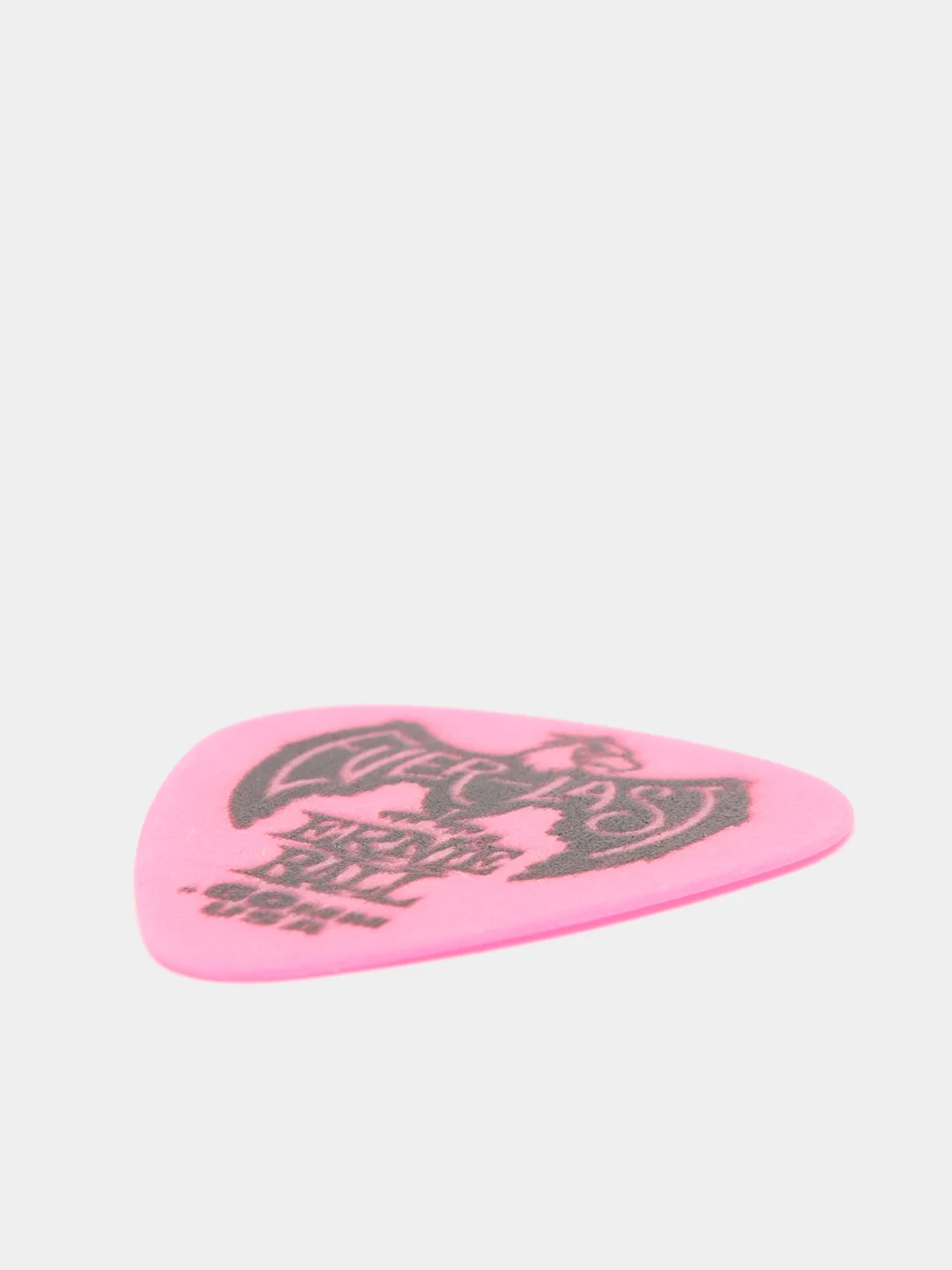 Розовый медиатор гитарный Ernie Ball, с противоскользящим покрытием, разноцветные