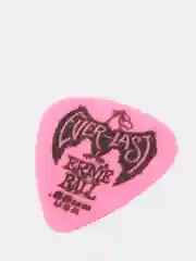 Розовый медиатор гитарный Ernie Ball, с противоскользящим покрытием, разноцветные
