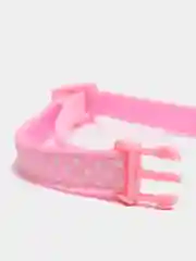 Розовый ошейник для кошек и собак