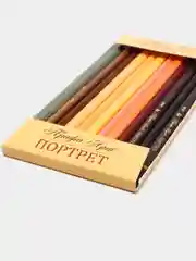 Карандаши цветные "Портрет", 12 цветов