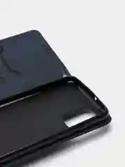 Синий чехол книжка Samsung A03/A22S/A12/A32/A52/A72/A02s/M21/A51/A31/A11/M11/A10/A01/A01Core