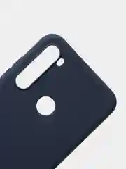 Темно-синий чехол Xiaomi Redmi Note 8T, Сяоми Редми Нот 8Т, силиконовый цветной матовый