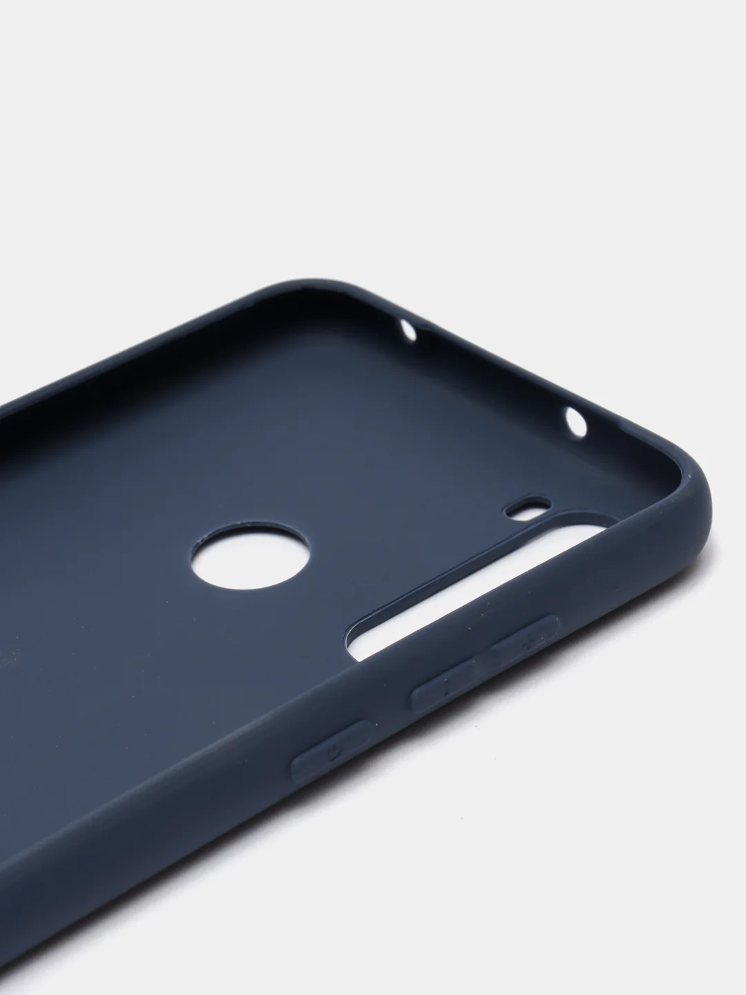 Темно-синий чехол Xiaomi Redmi Note 8T, Сяоми Редми Нот 8Т, силиконовый цветной матовый