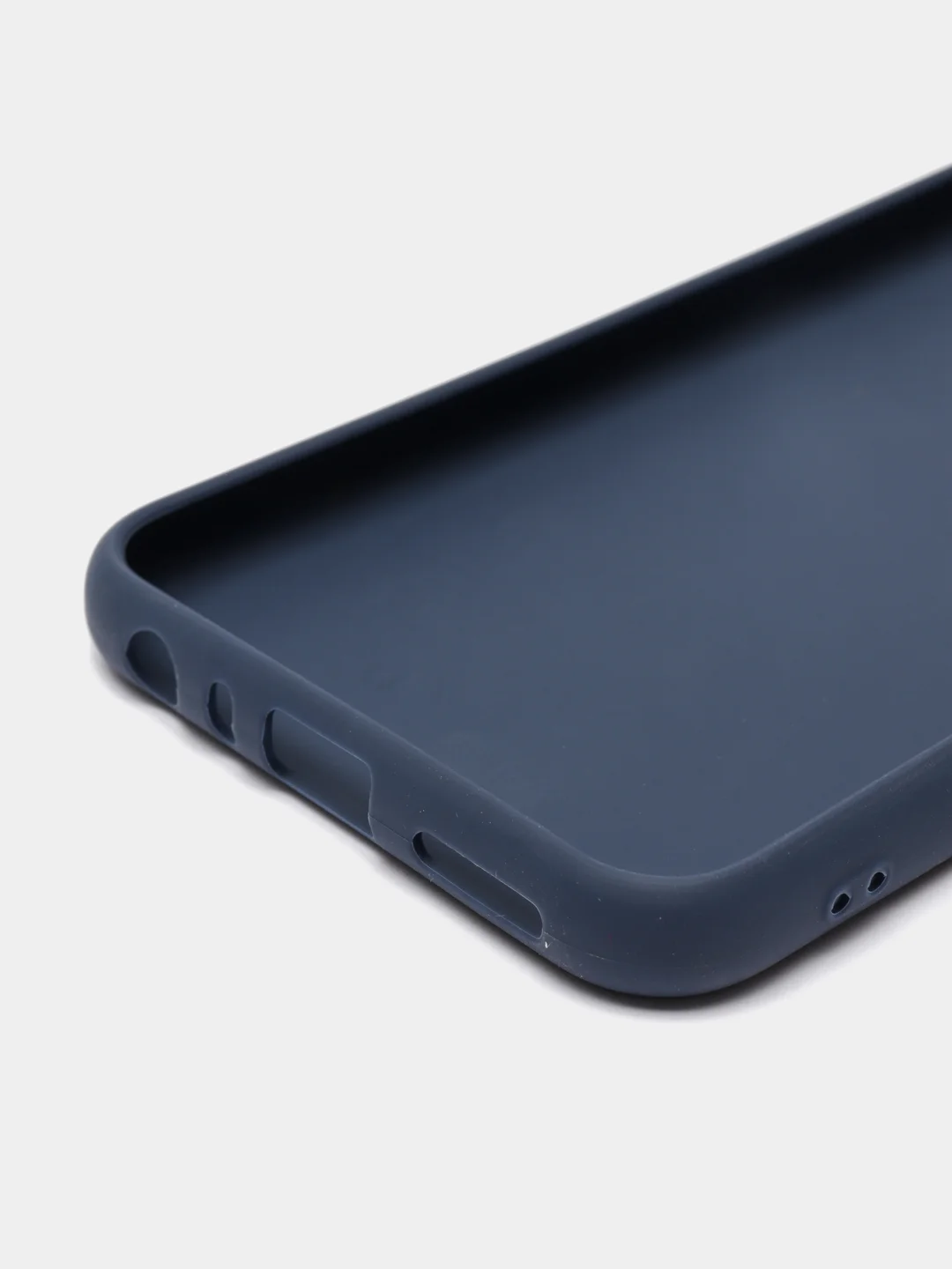 Темно-синий чехол Xiaomi Redmi Note 8T, Сяоми Редми Нот 8Т, силиконовый цветной матовый