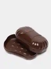 Бежевый мыльница дорожная