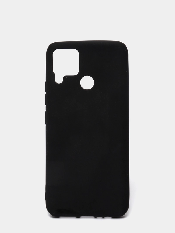 Чёрный чехол Realme C11 C1 C15, C20, C21, C21Y, C25, C35, C3, 5, 6i, 7, 8 8i, 9 9i Pro, GT