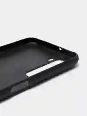 Черный чехол Huawei Honor 30s, Хуавей Хонор 30с плетеный силиконовый