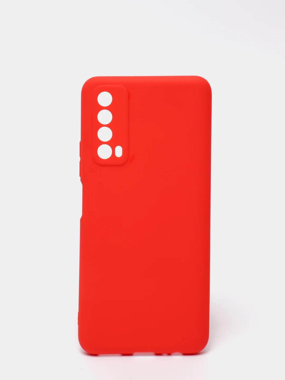 Красный чехол Huawei P Smart 2021 силиконовый