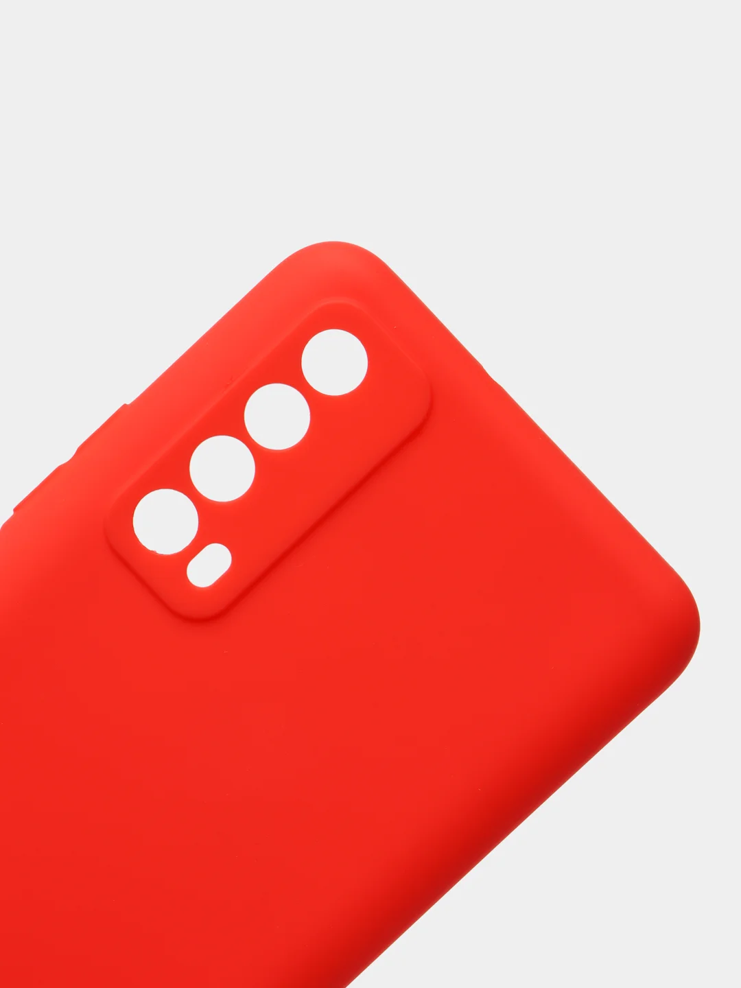 Красный чехол Huawei P Smart 2021 силиконовый
