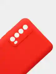 Красный чехол Huawei P Smart 2021 силиконовый