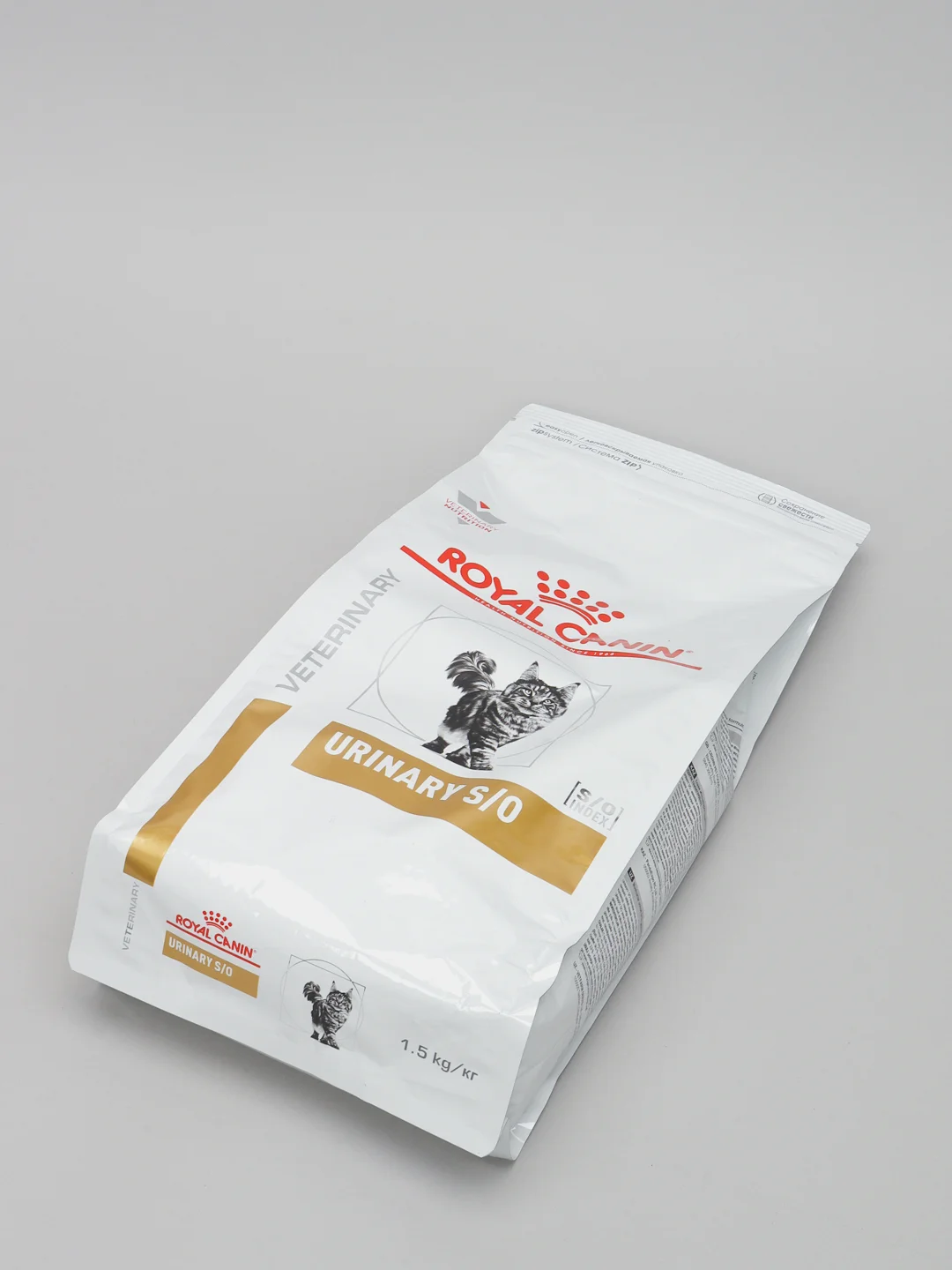 Сухой корм для кошек Royal Canin Urinary S/O, при мочекаменной болезни, 1,5 кг