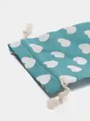 Льняной мешочек "Сердечки"