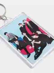Фуксия брелоки двусторонние K-pop, акриловые