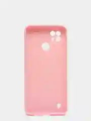 Розовый чехол для Realme C21 силиконовый матовый, цветной