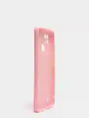Розовый чехол для Realme C21 силиконовый матовый, цветной