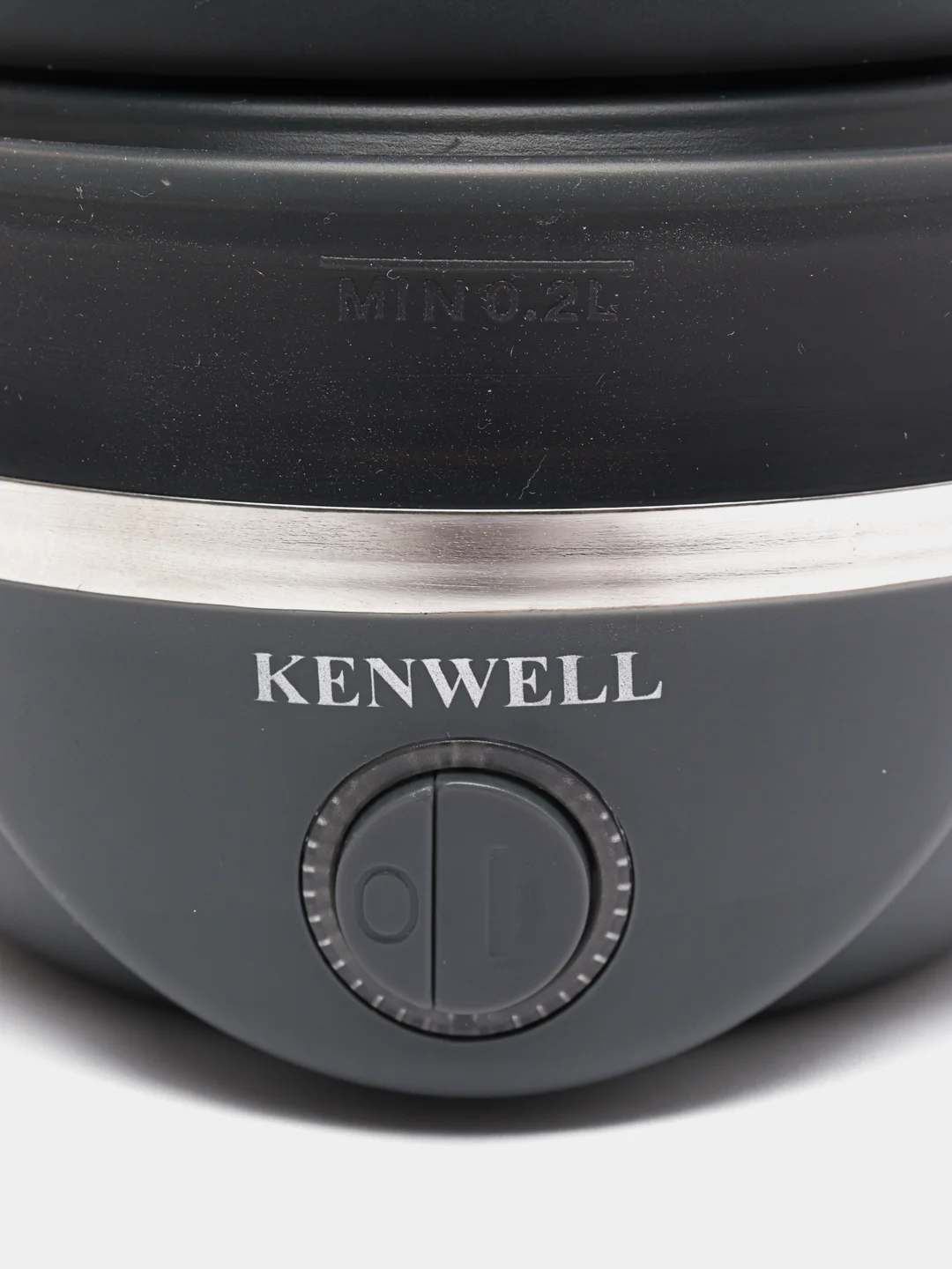 Черный чайник электрический KENWELL H-121 складной, 0,8 л