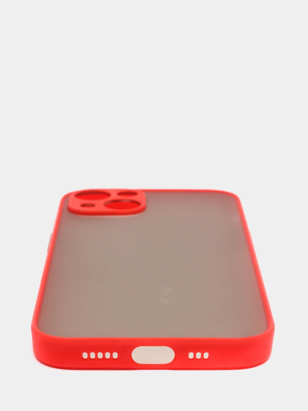 Красный чехол на iPhone 13, 12, 11, 8, 7, XR, X, XS, pro, mini, max, plus, SE