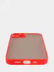 Красный чехол на iPhone 13, 12, 11, 8, 7, XR, X, XS, pro, mini, max, plus, SE