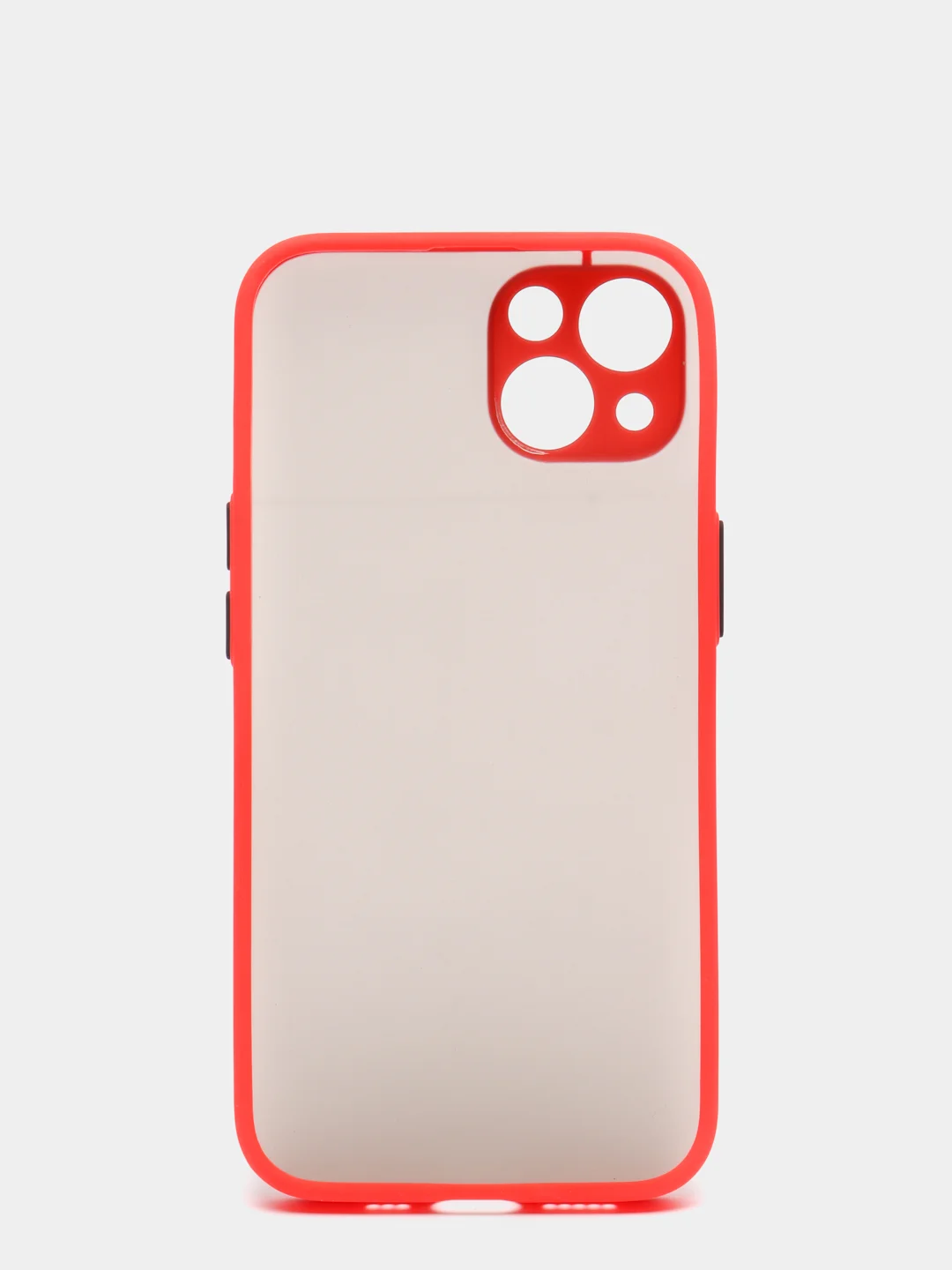 Красный чехол на iPhone 13, 12, 11, 8, 7, XR, X, XS, pro, mini, max, plus, SE
