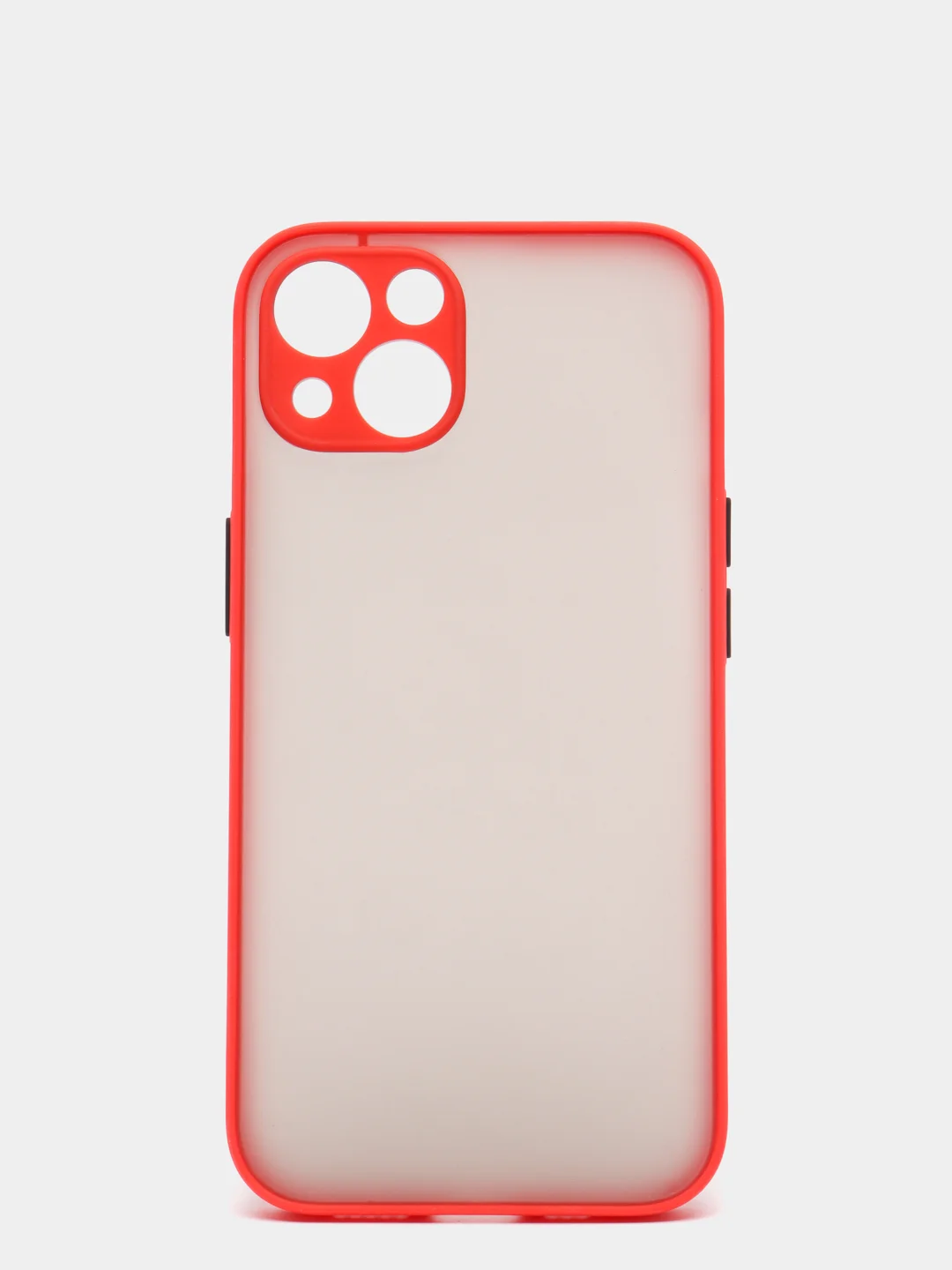 Красный чехол на iPhone 13, 12, 11, 8, 7, XR, X, XS, pro, mini, max, plus, SE